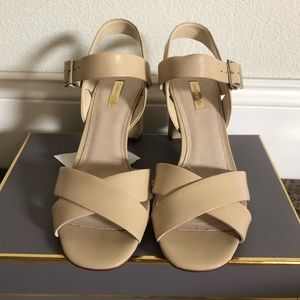 Louise et Cie Nude Open Toe Heel